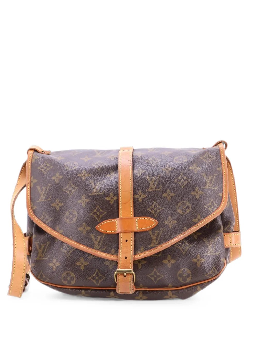 Saumur Handbag Monogram Canvas 30 crossbody bag