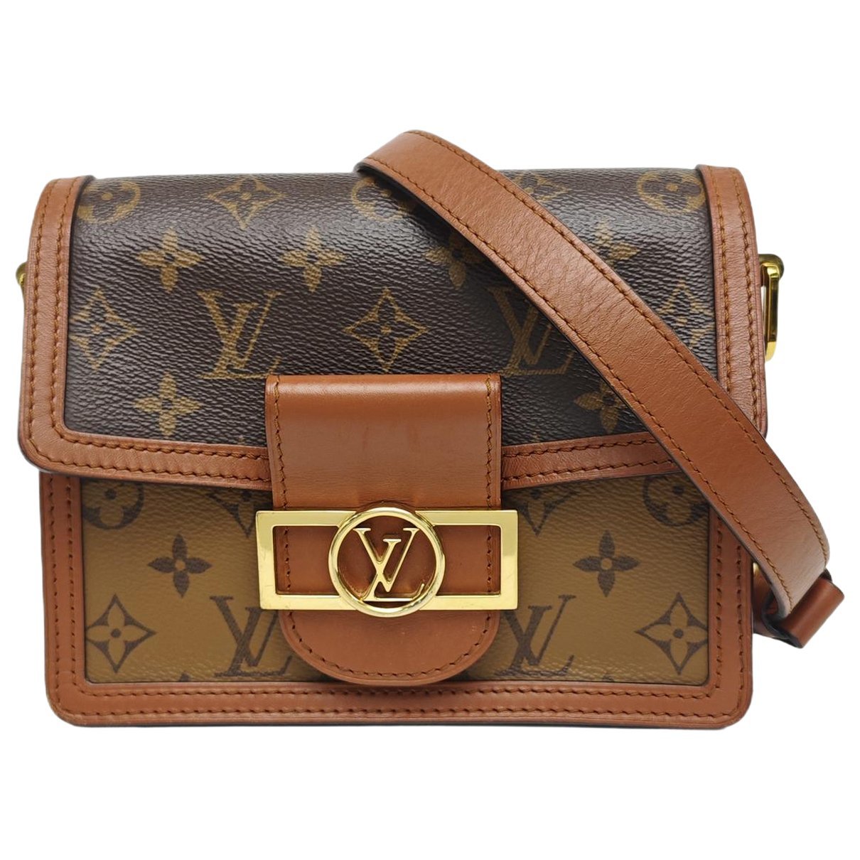 Dauphine leather mini bag