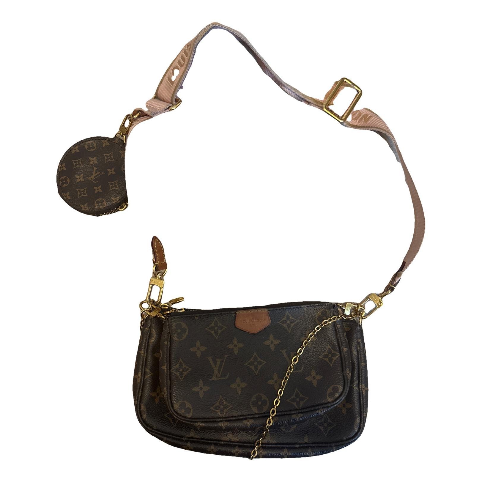 Multi Pochette Accessoires leather crossbody bag