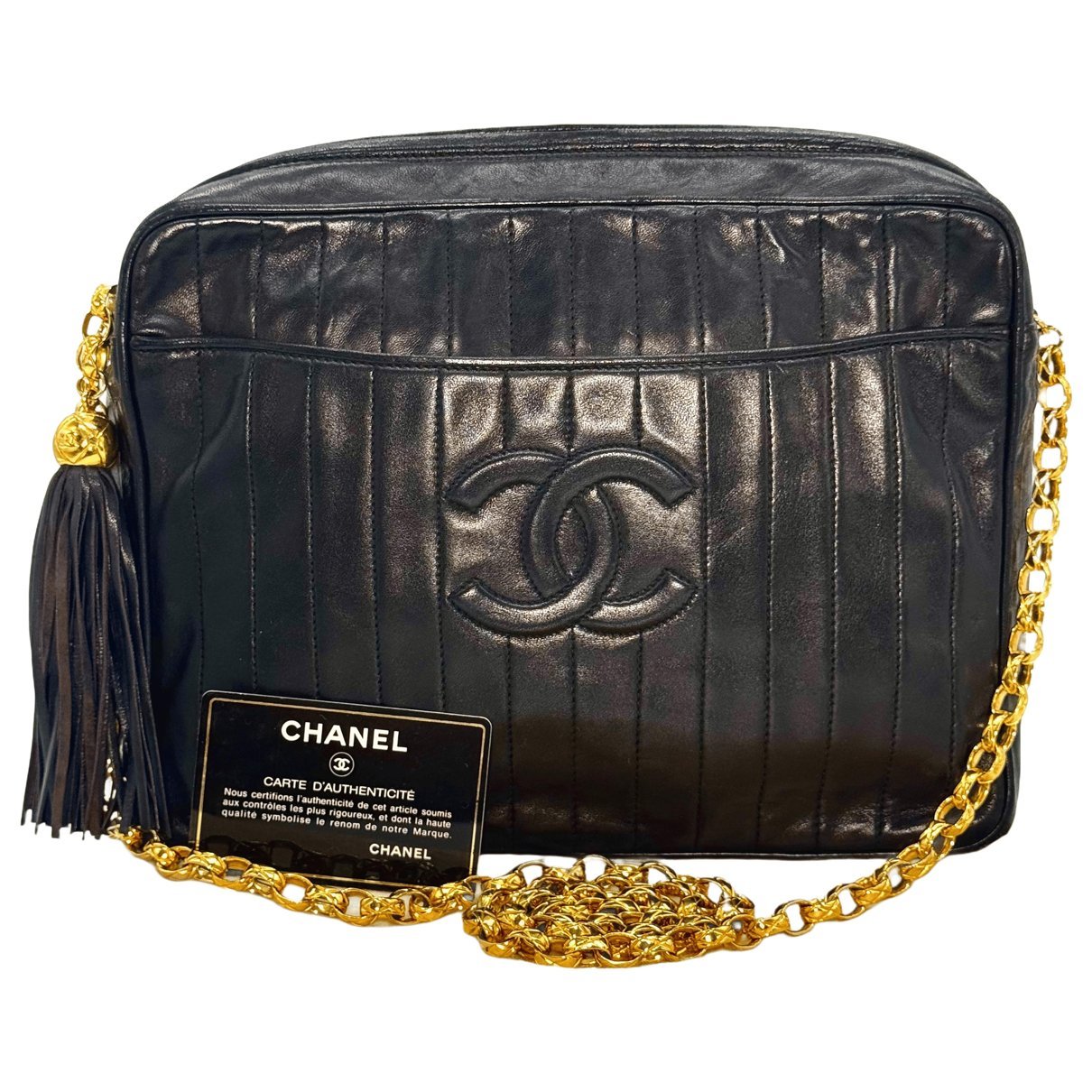 Mademoiselle leather handbag