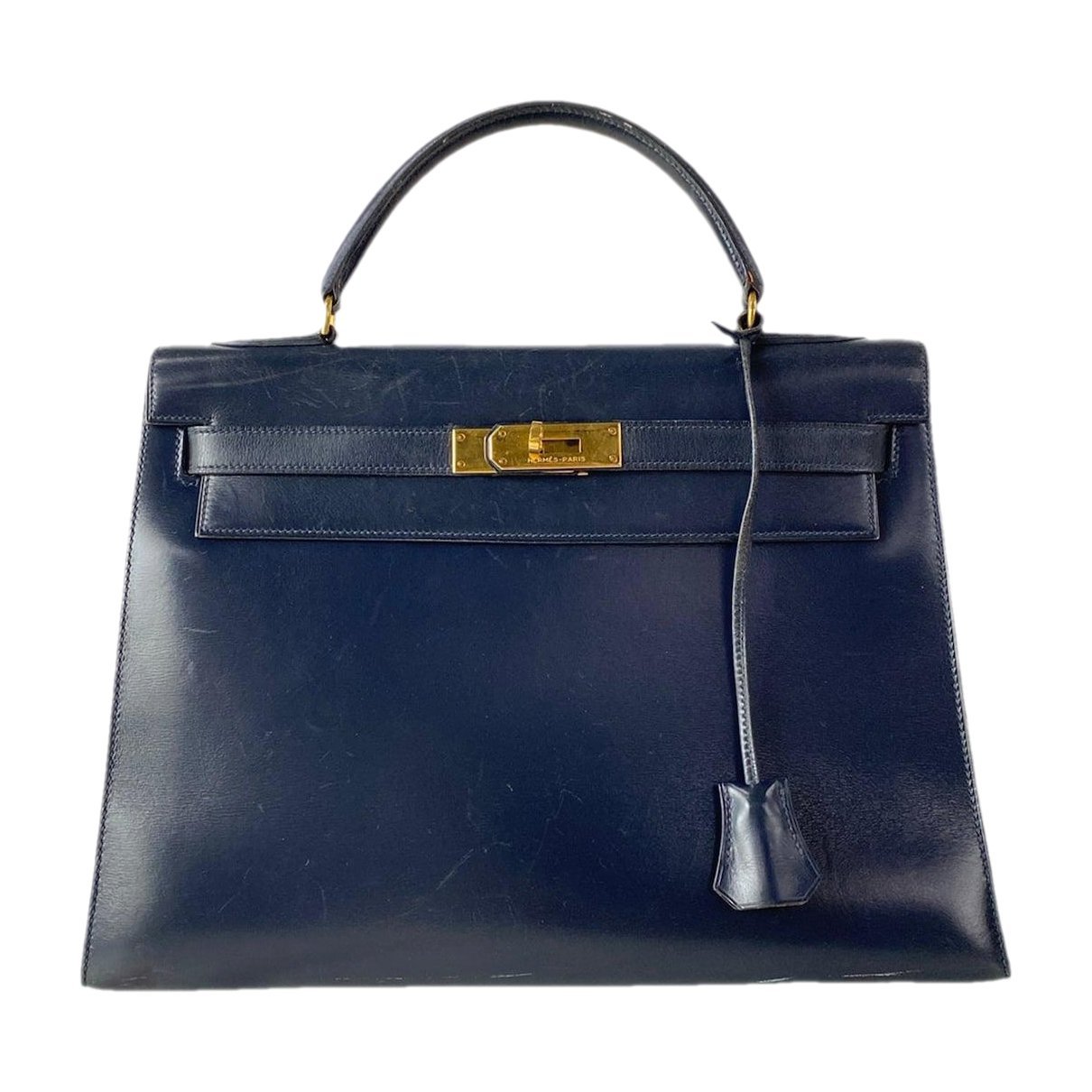 Kelly 32 leather handbag