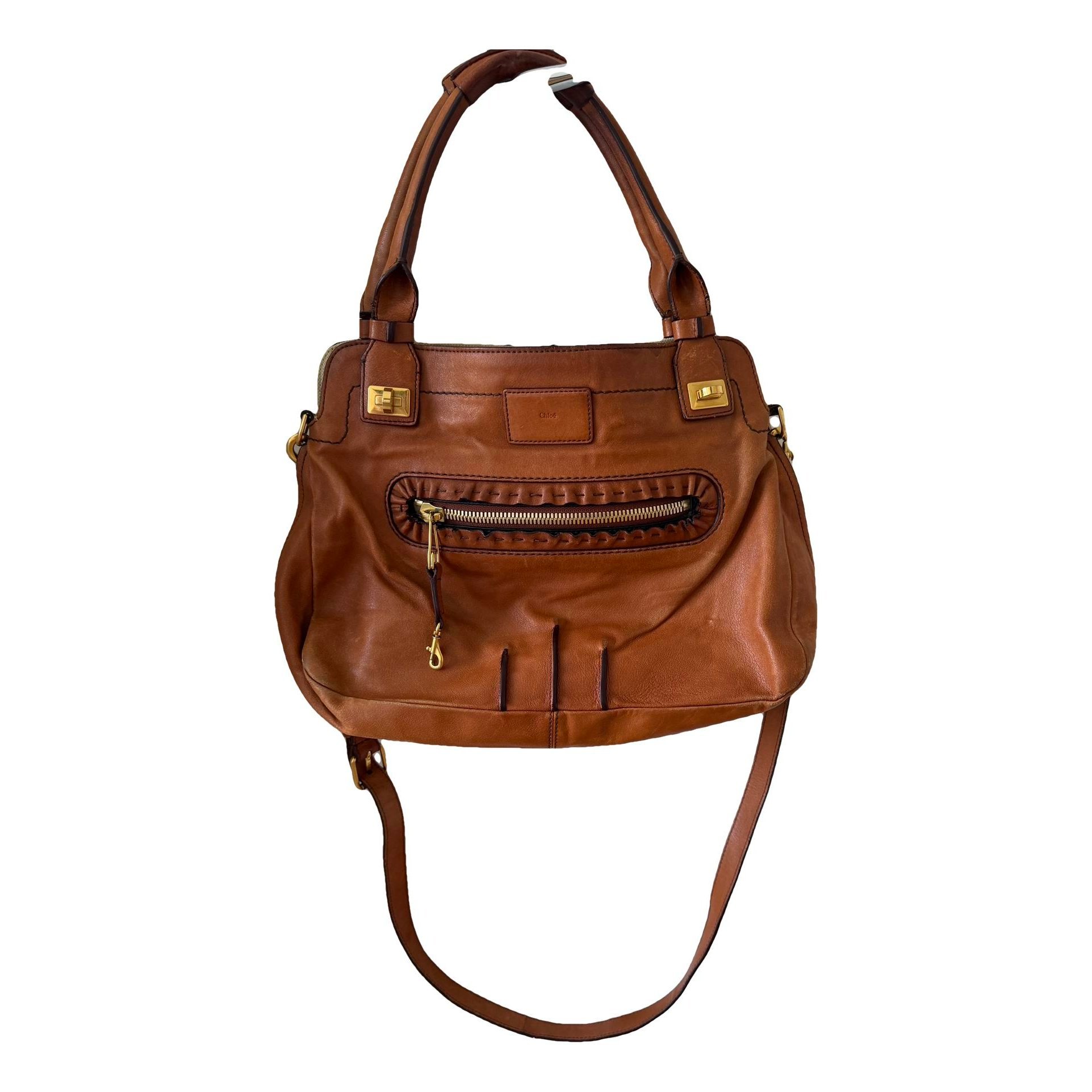 Leather crossbody bag