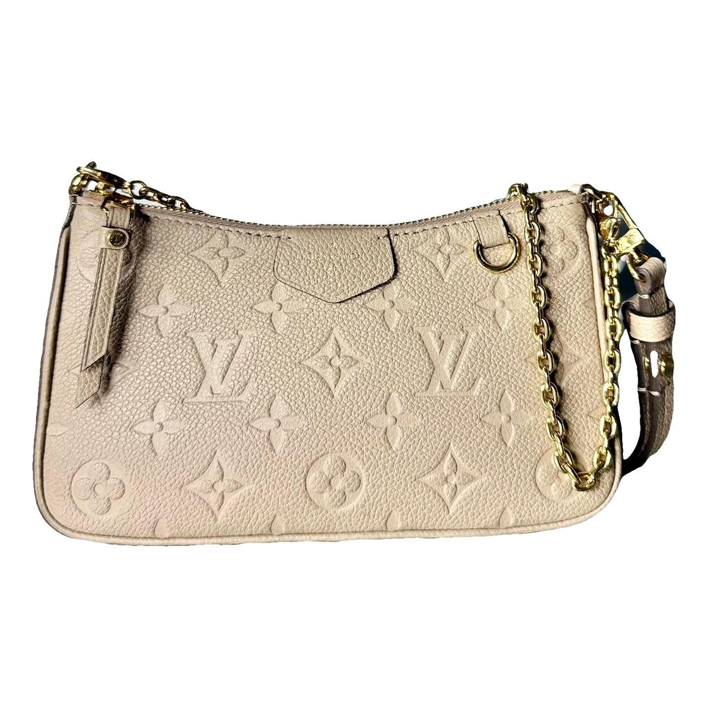 Easy Pouch On Strap leather handbag