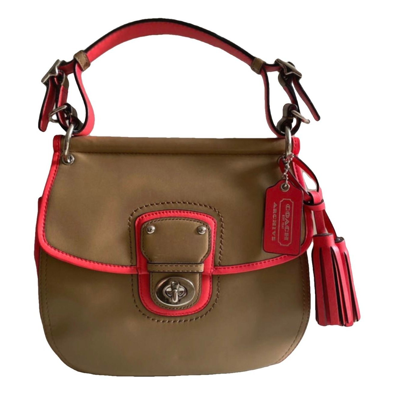 Leather tote