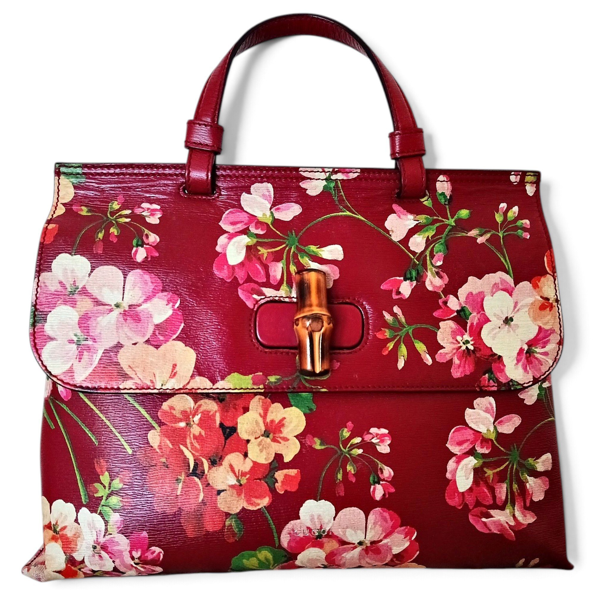 Bamboo Daily Top Handle leather tote