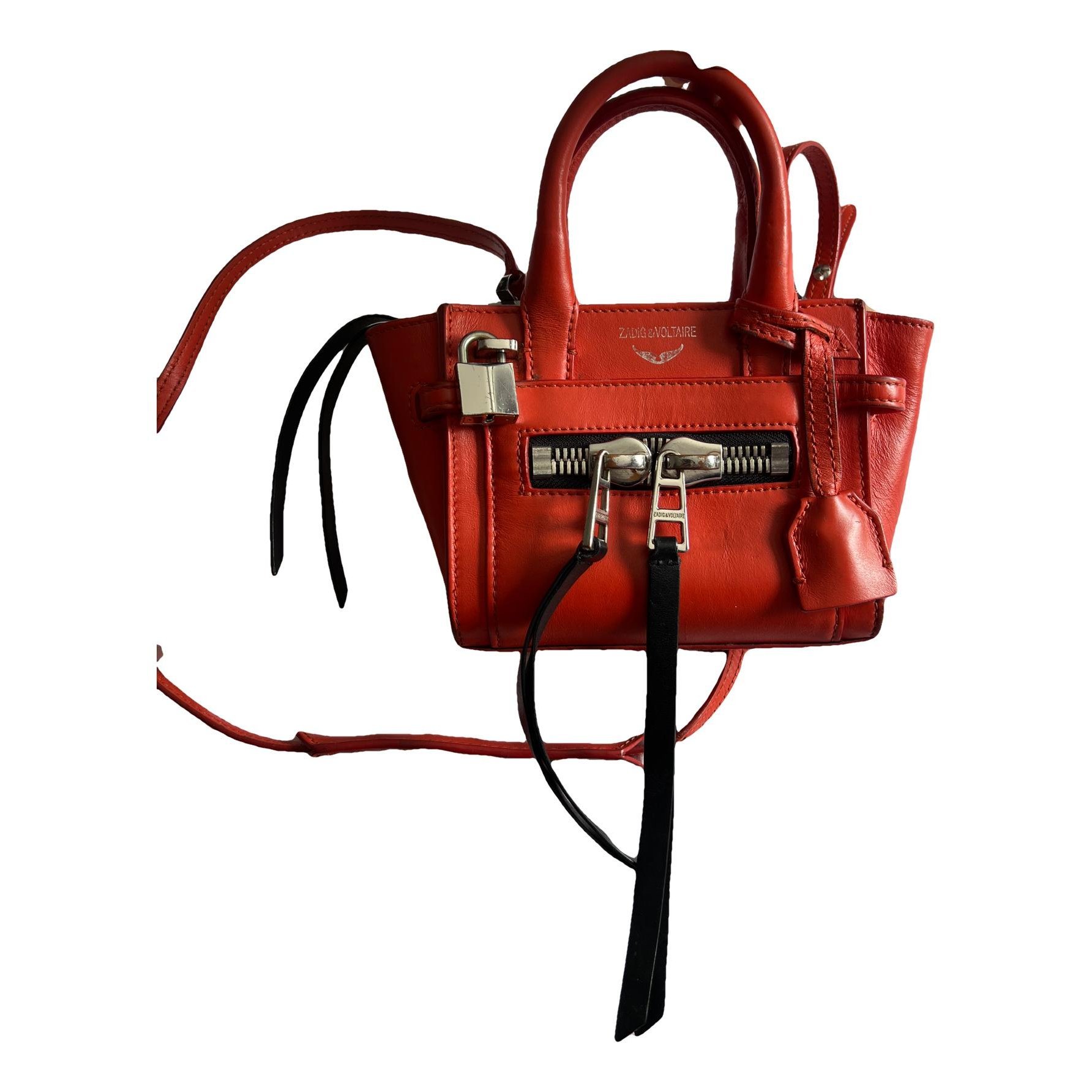 Candide leather handbag