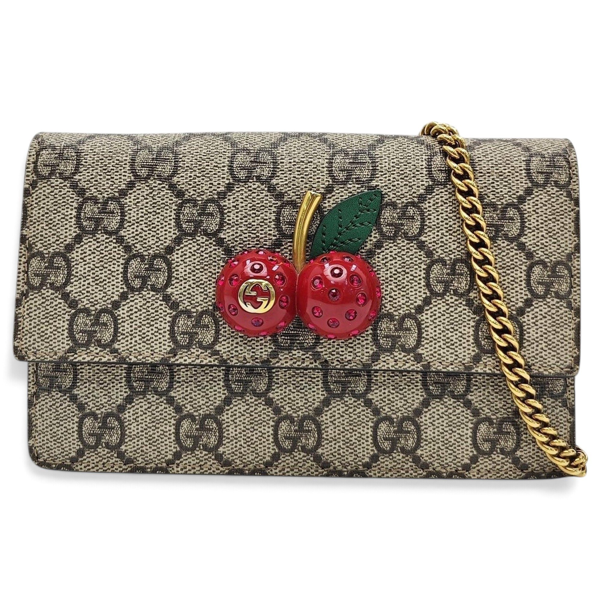 Ophidia GG Supreme leather handbag