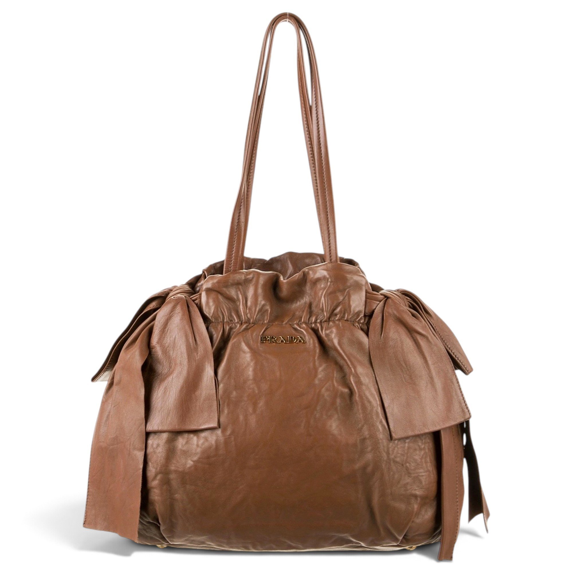 Leather handbag