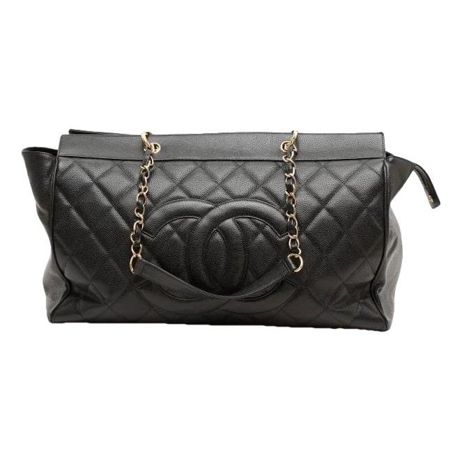 Grand shopping leather tote
