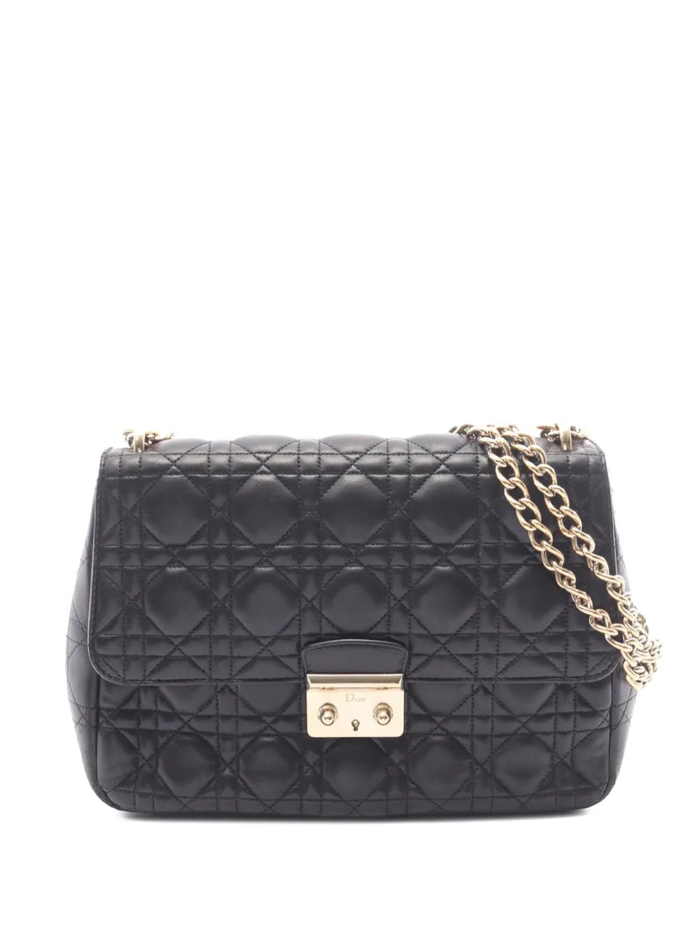 2000-2026 Medium Lambskin Cannage Miss Dior Flap shoulder bag