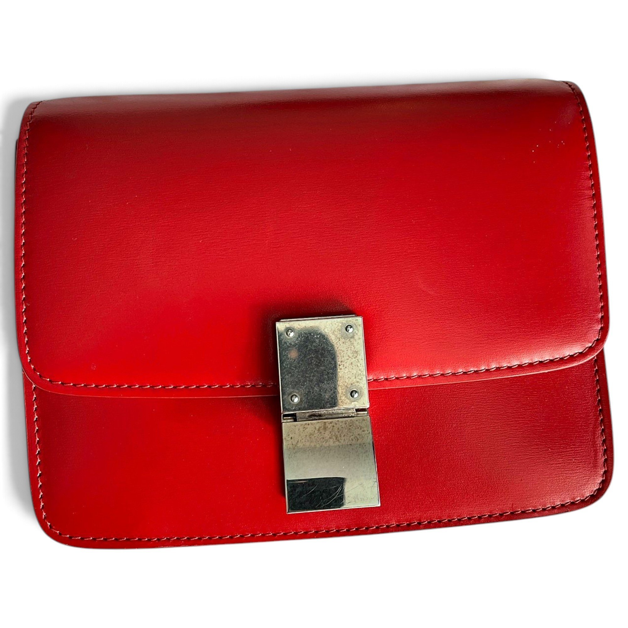 Classic leather crossbody bag