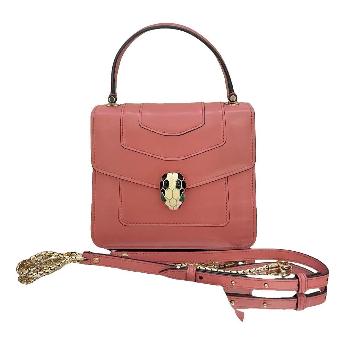 Serpenti leather crossbody bag