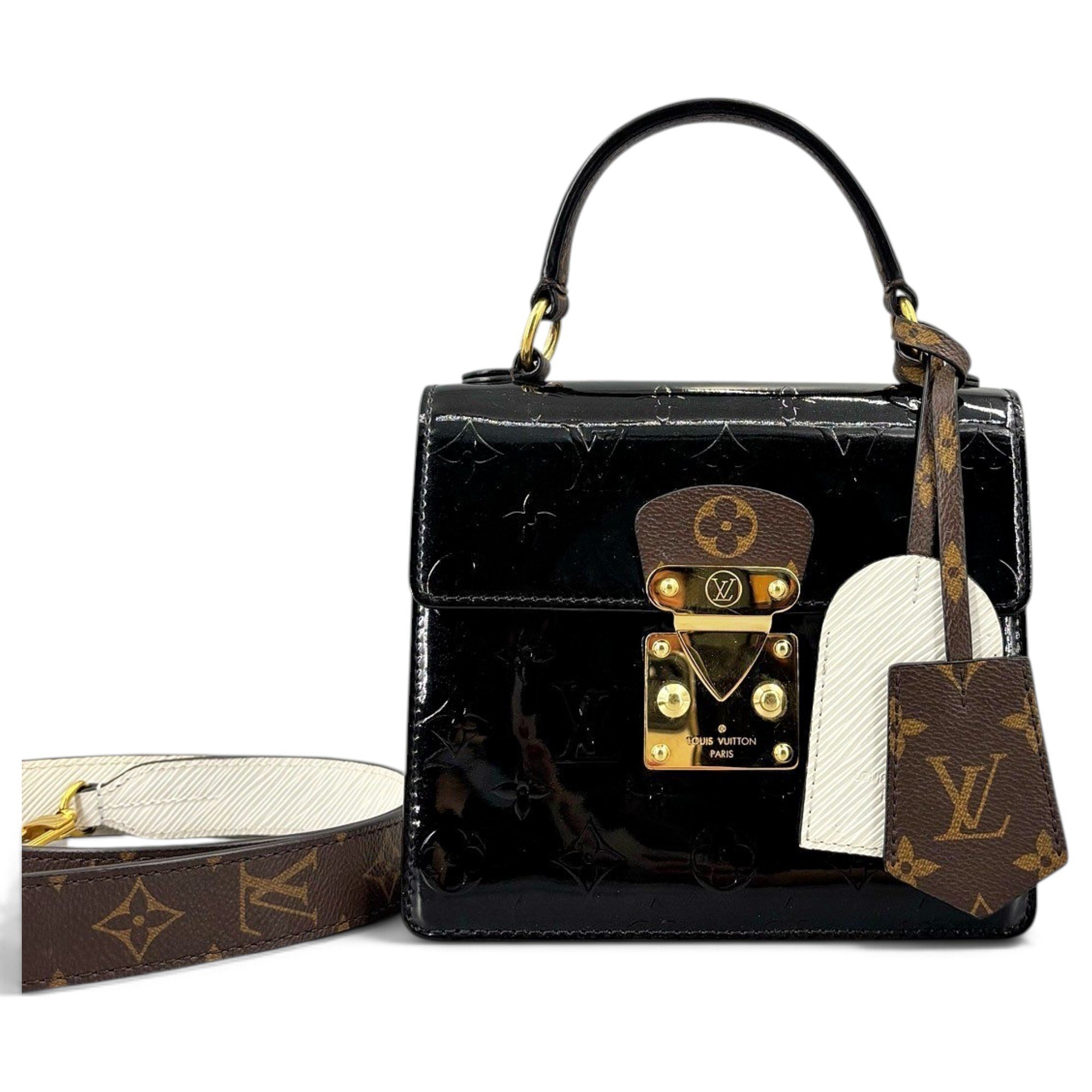 Spring street leather handbag