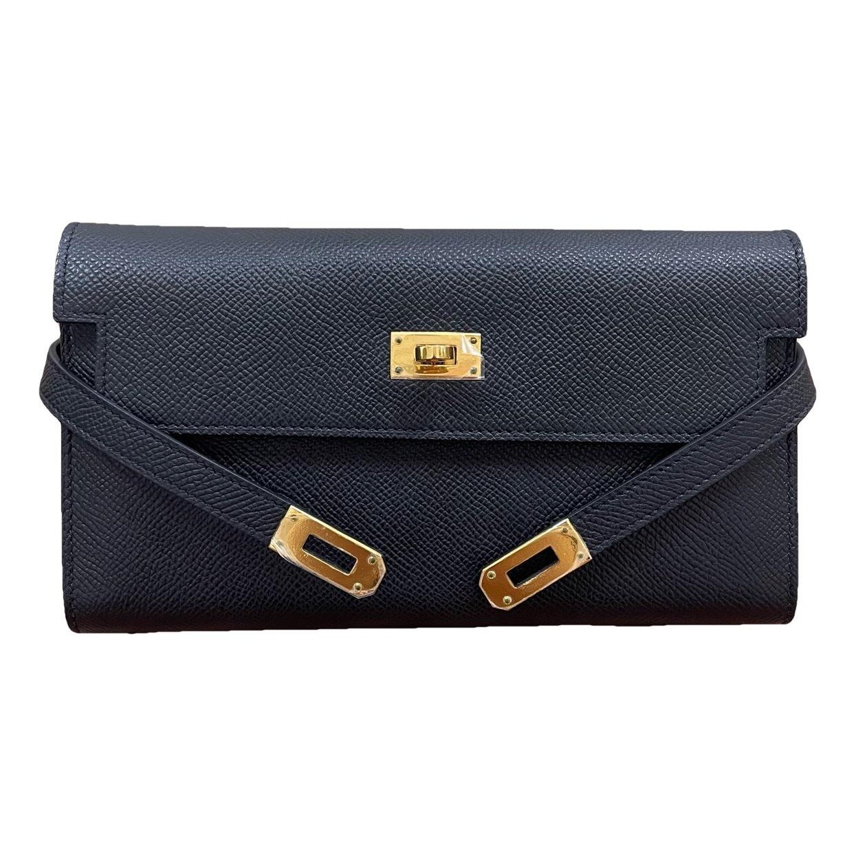 Kelly to go leather clutch bag