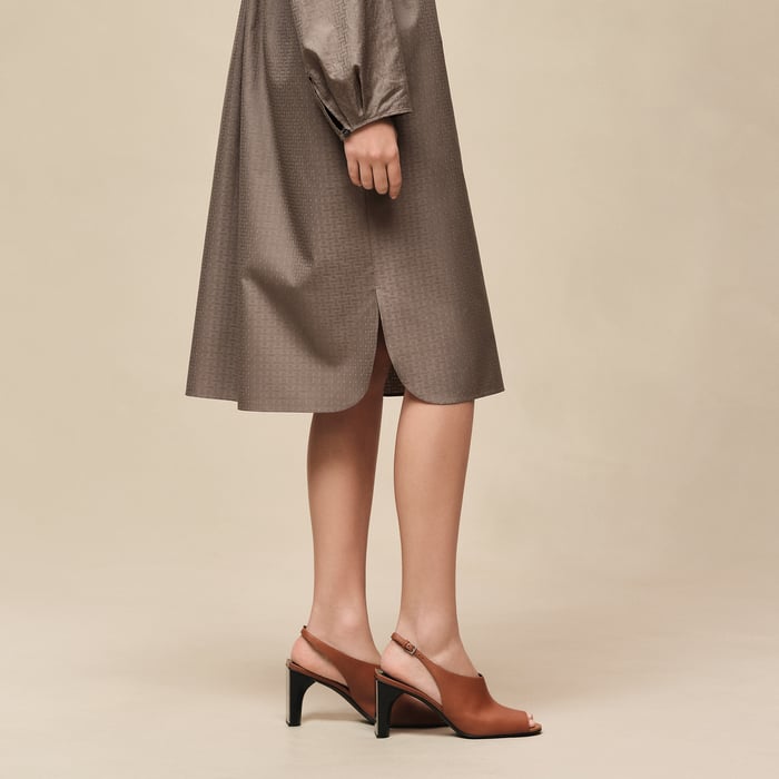"Mosaique" Shirt Dress