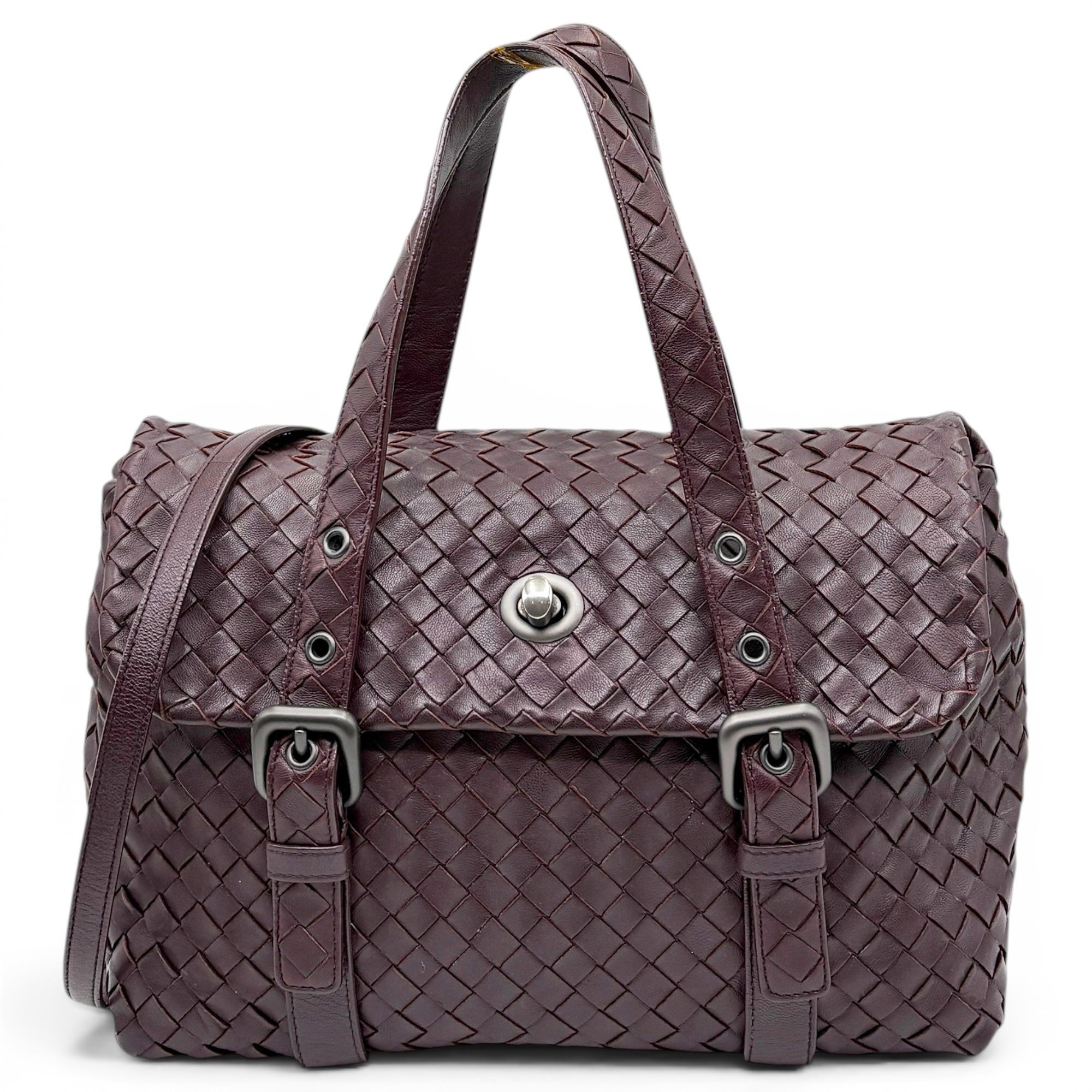 Leather handbag