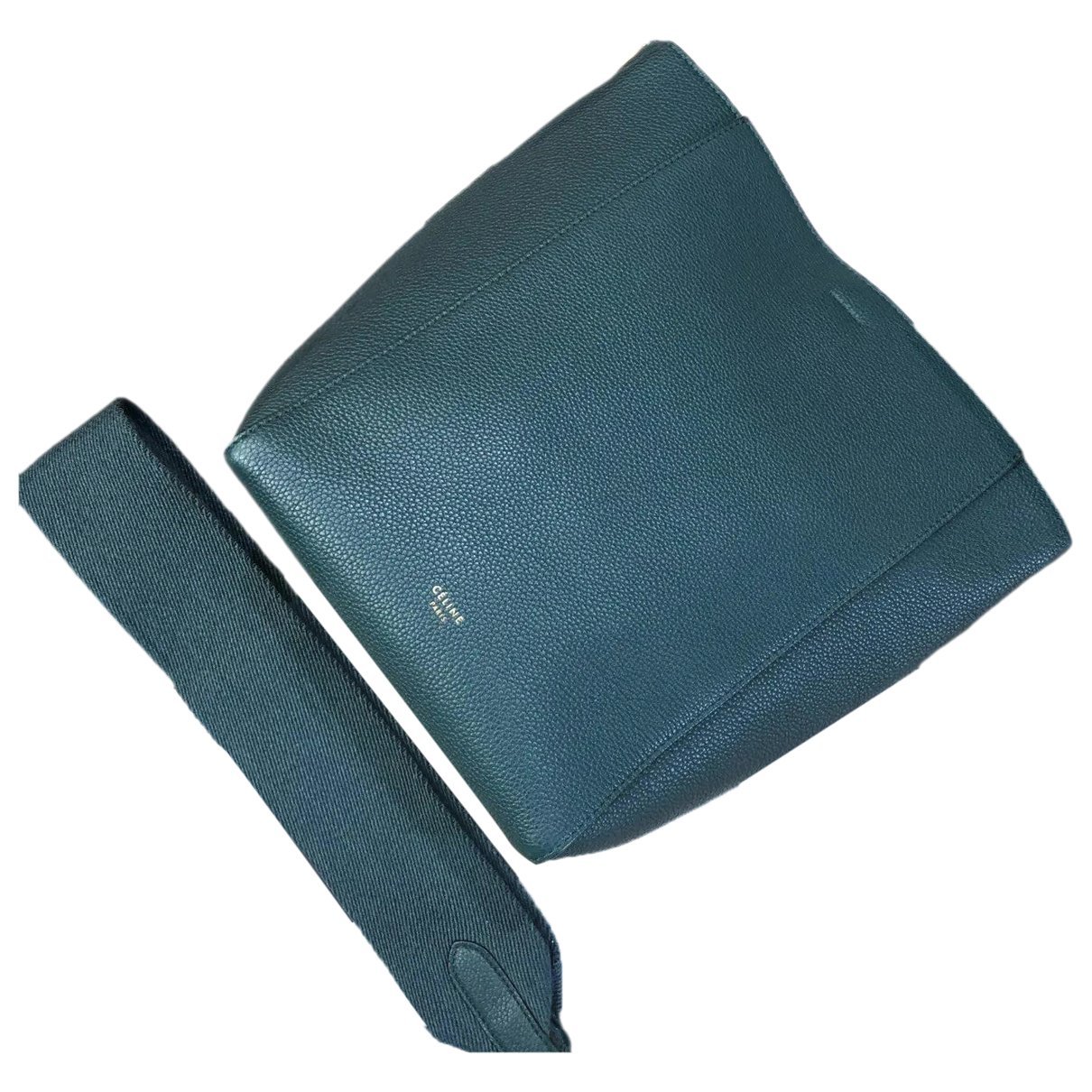 Seau Sangle leather tote