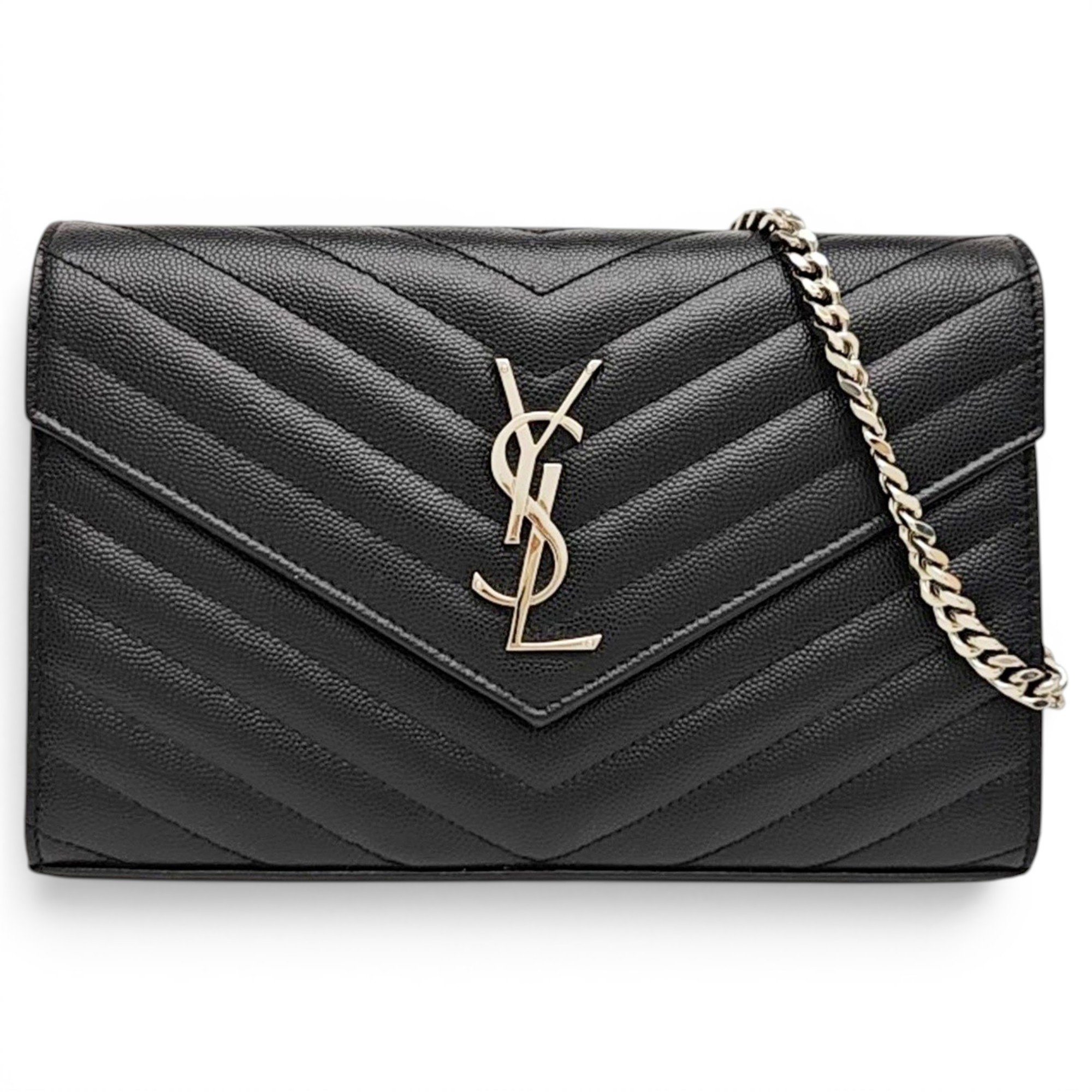 Baby monogramme leather handbag