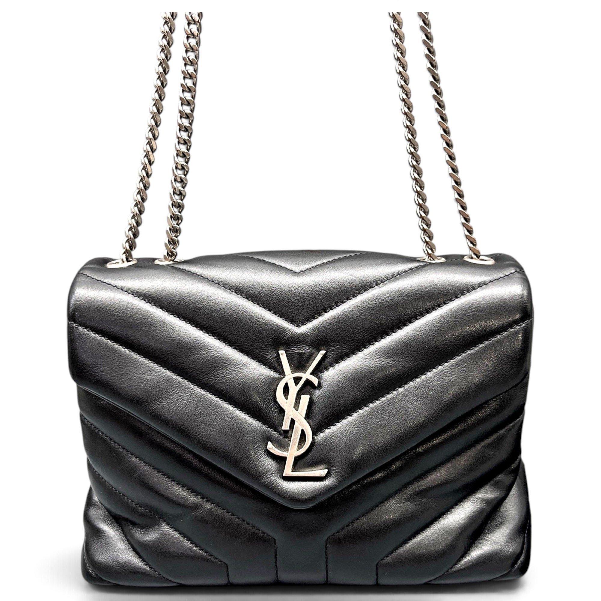 Loulou leather handbag