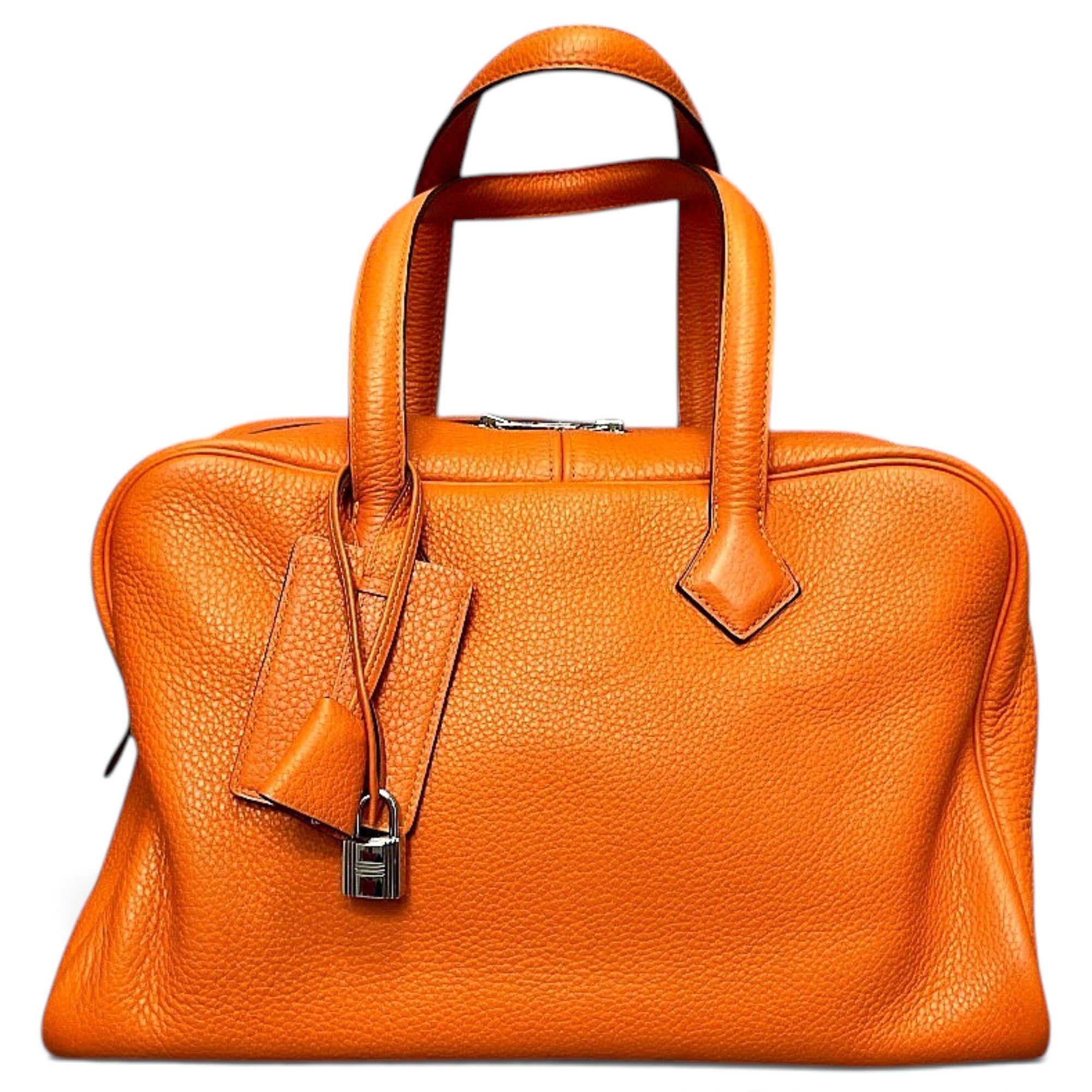 Victoria leather handbag