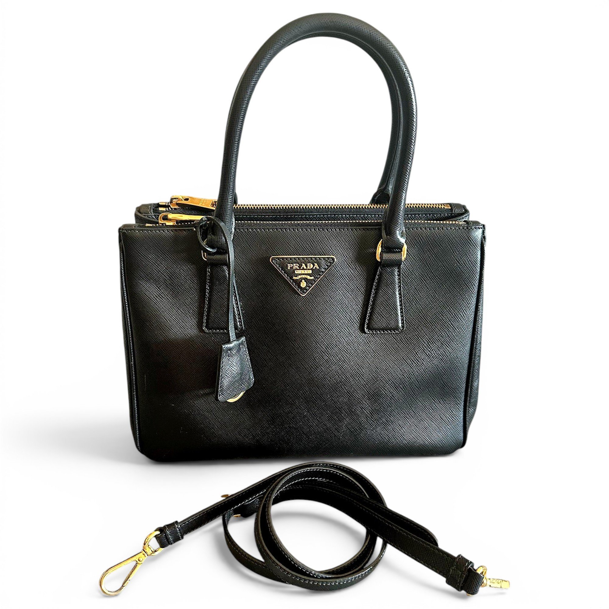 Galleria leather handbag