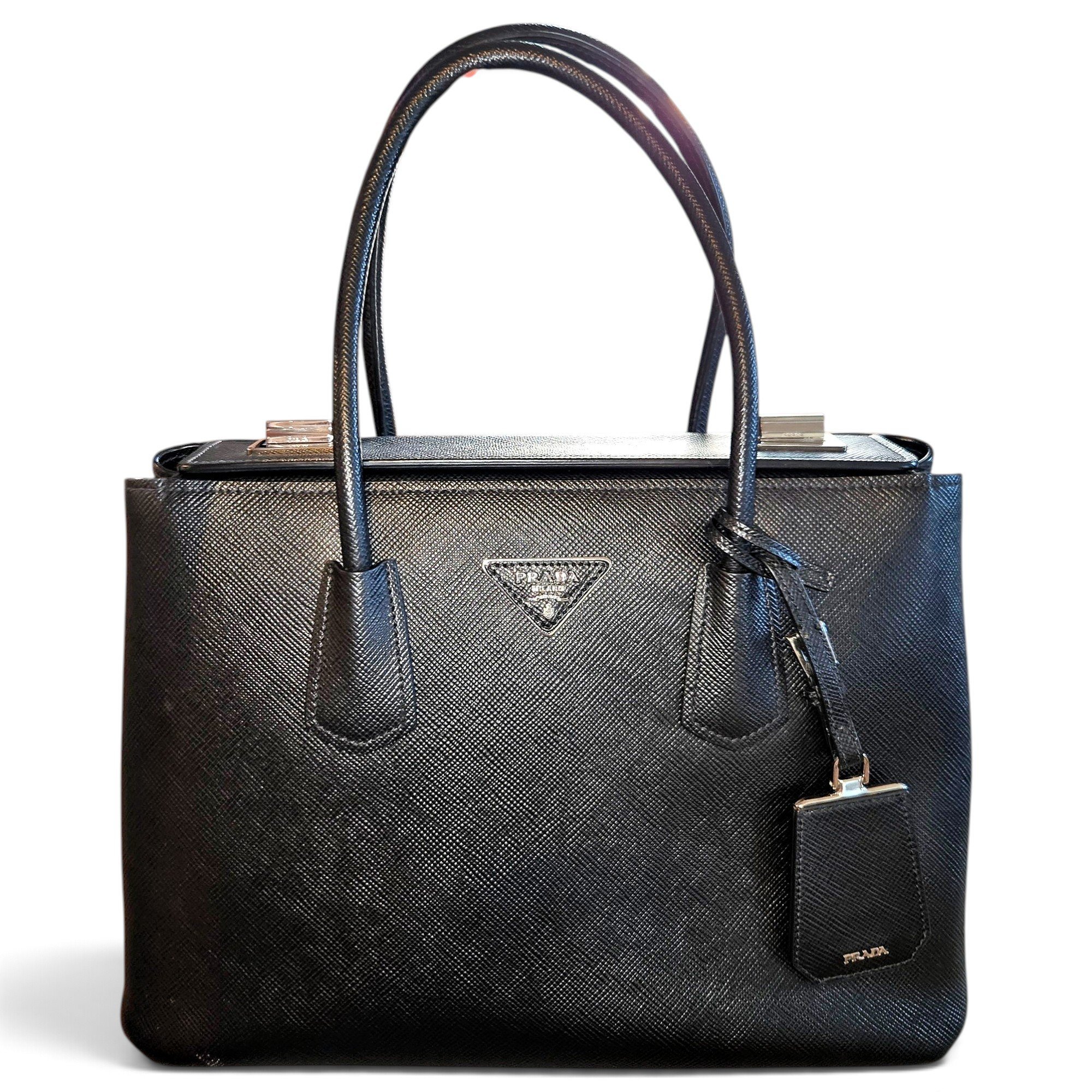 Leather handbag