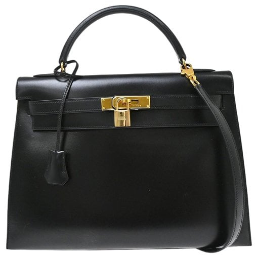Kelly 32 pony-style calfskin handbag