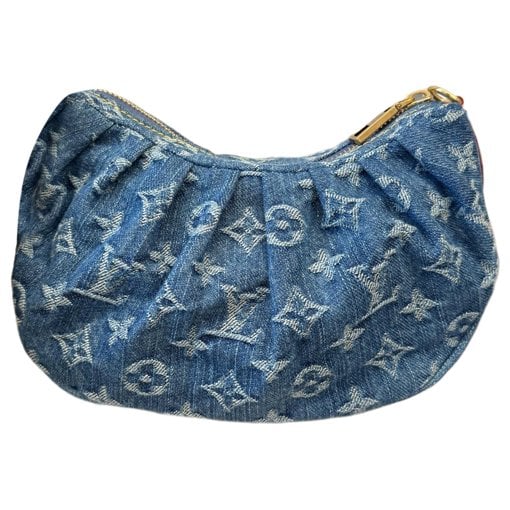 Moon pochette cloth handbag