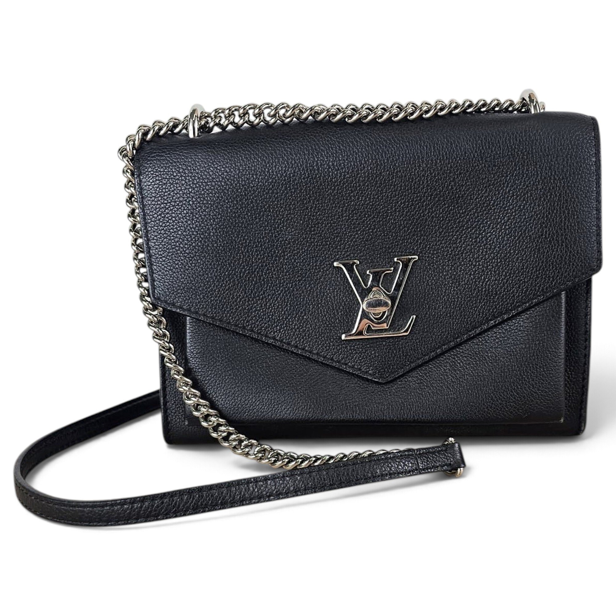 Louis Vuitton Mylockme leather crossbody bag