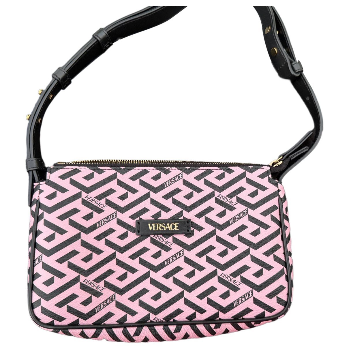 Greca Goddess leather handbag