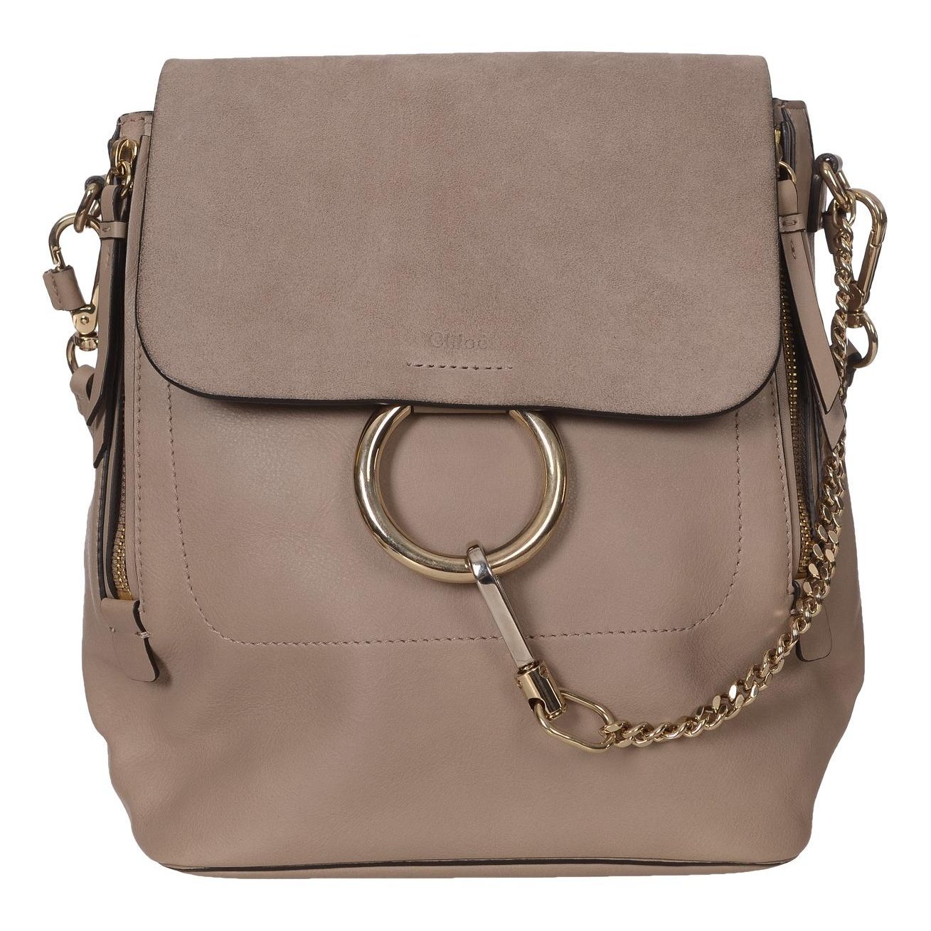Faye leather handbag