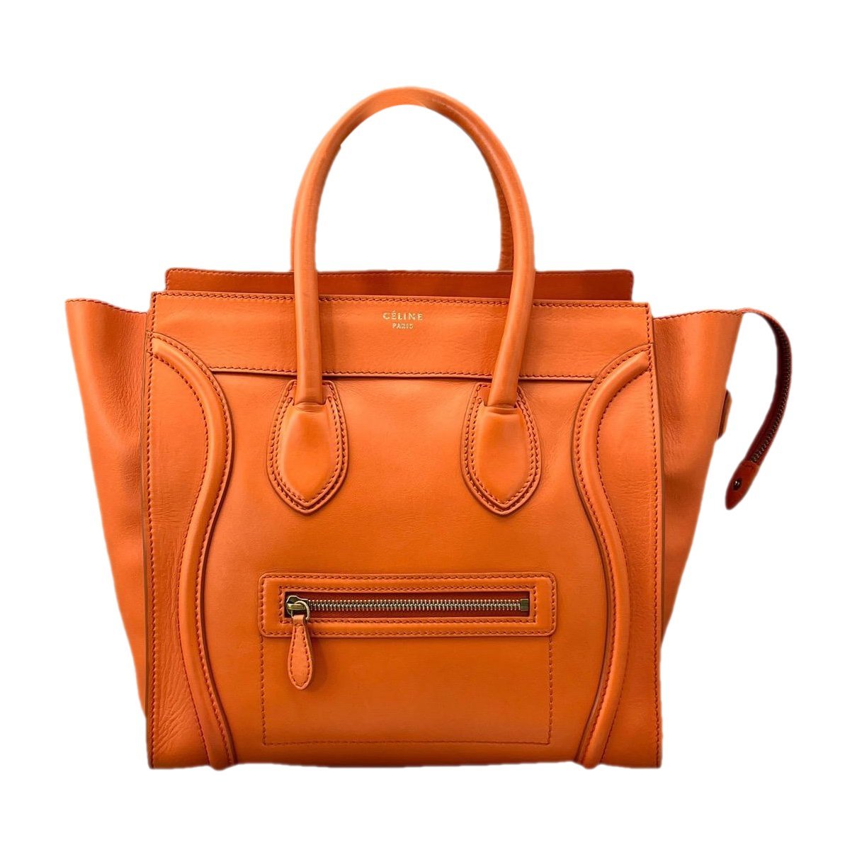 Luggage leather handbag