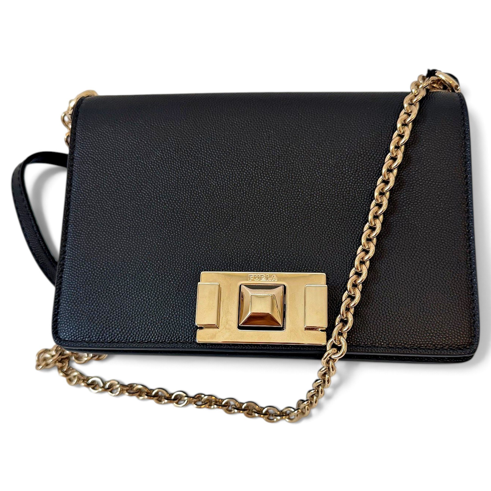 Metropolis leather crossbody bag