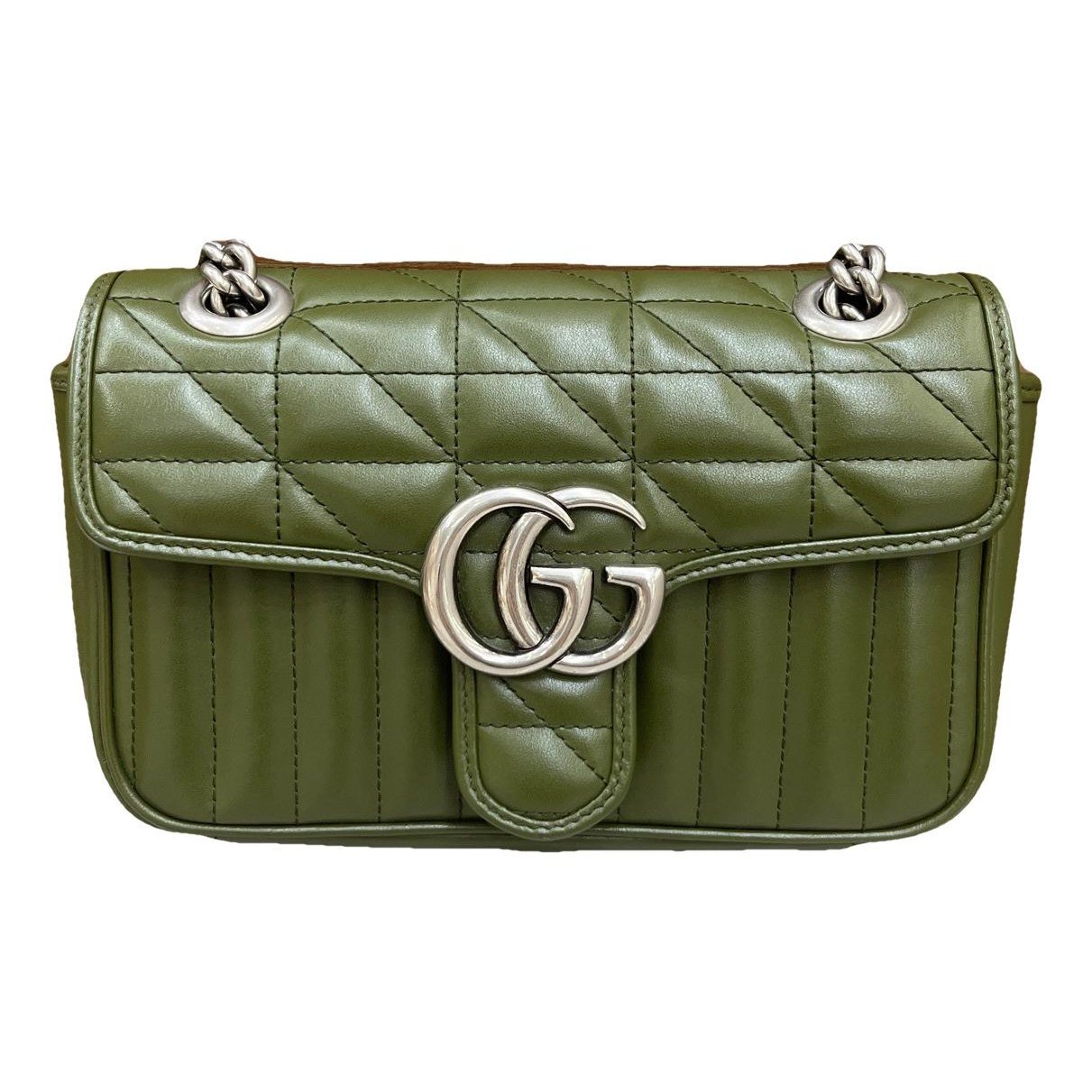 GG Marmont Flap leather handbag