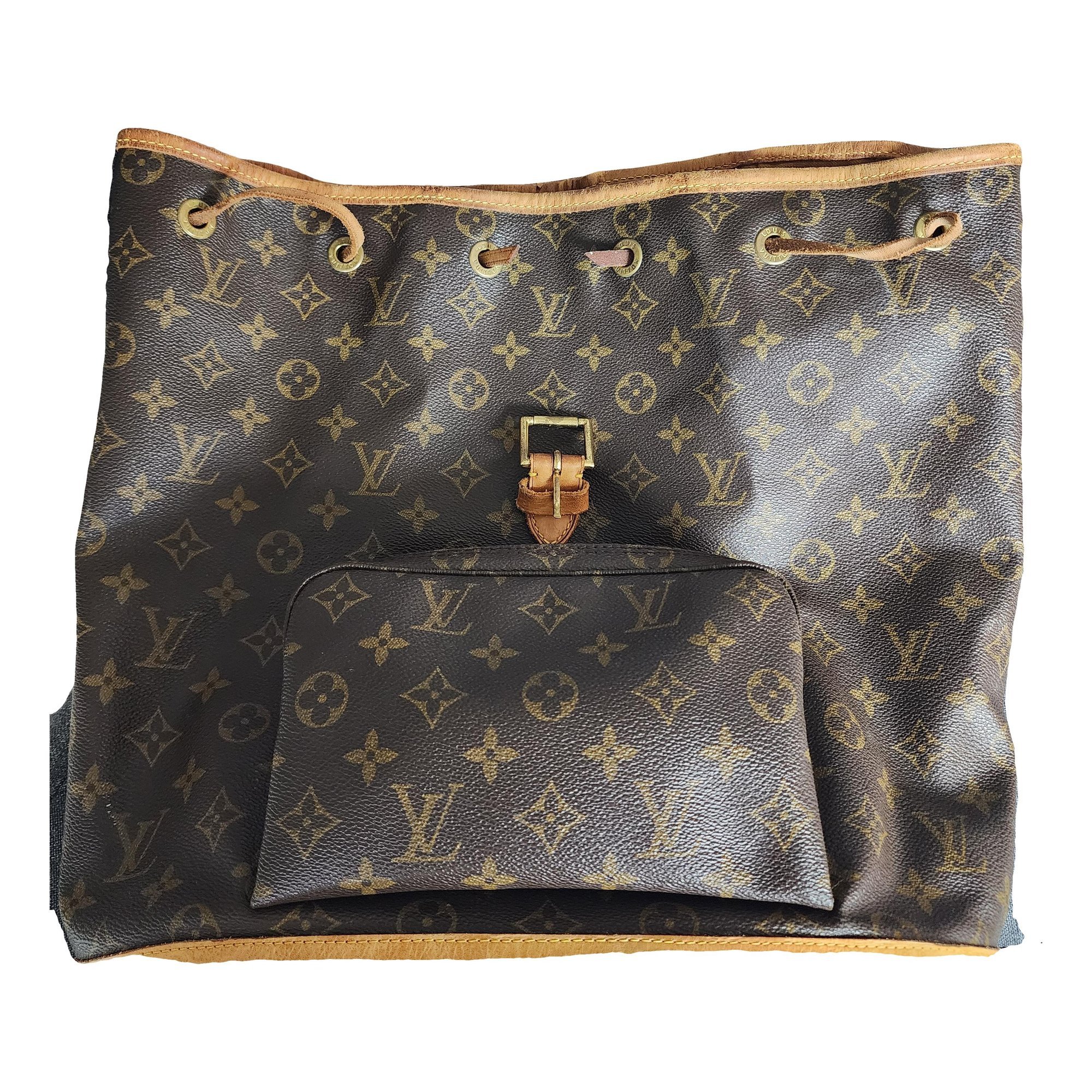 Louis Vuitton Montsouris Vintage leather backpack