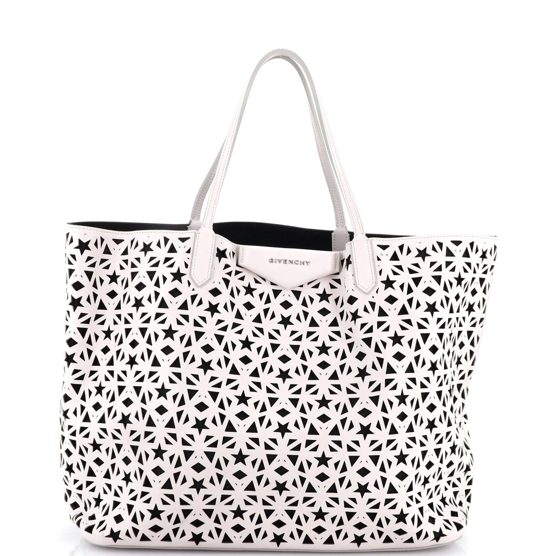 Leather tote