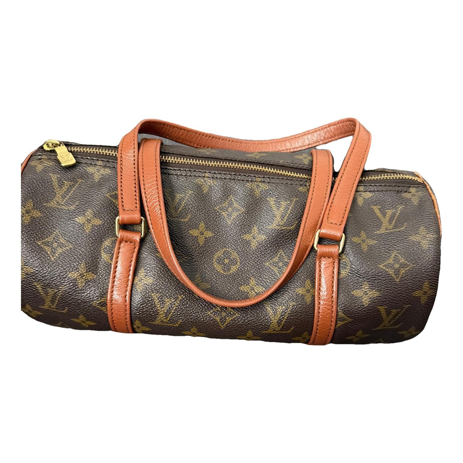 Papillon leather handbag