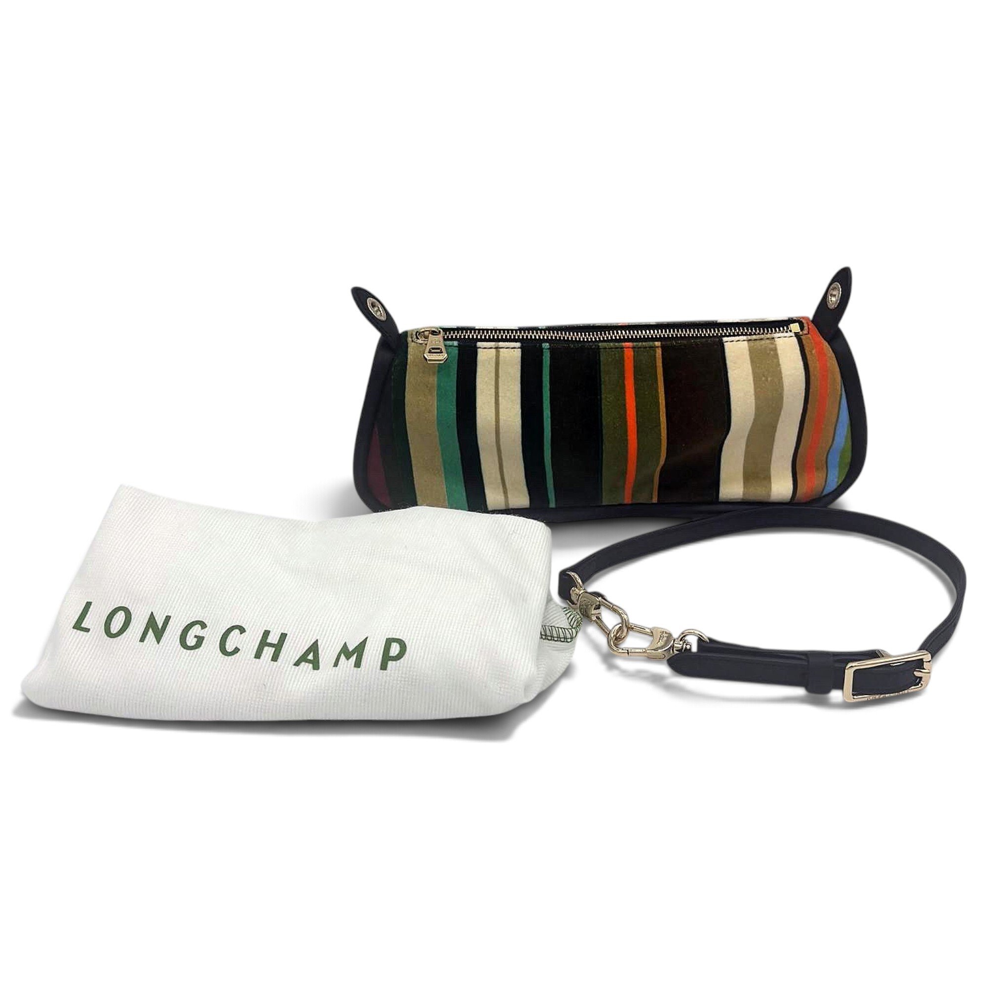 Velvet handbag
