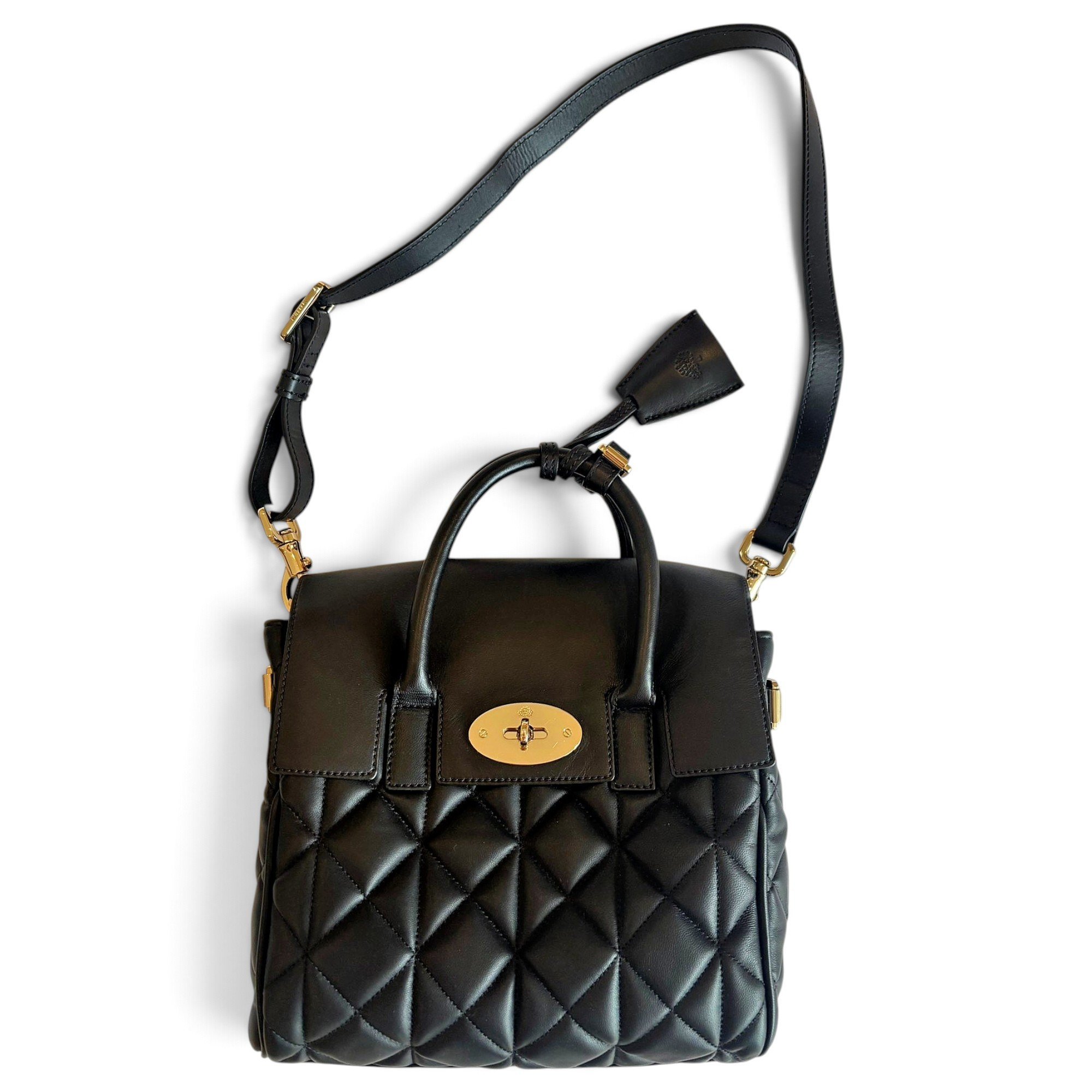 Mulberry Cara Delevigne leather backpack