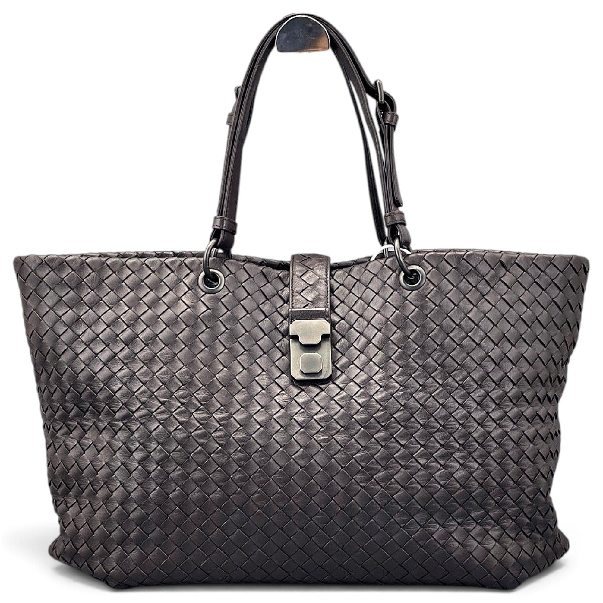 Roma leather tote