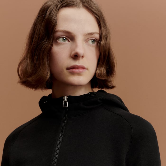 Noir Hermès Fit Sweatshirt