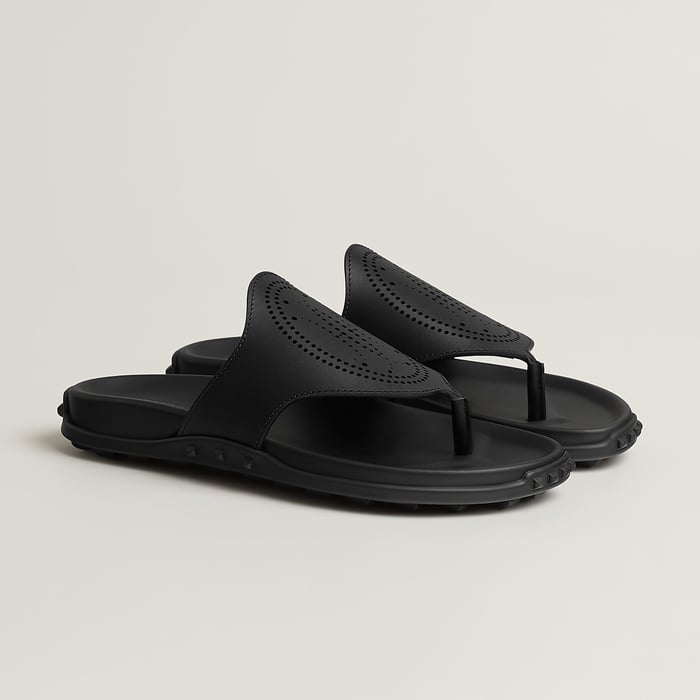 Noir Natura Sandal
