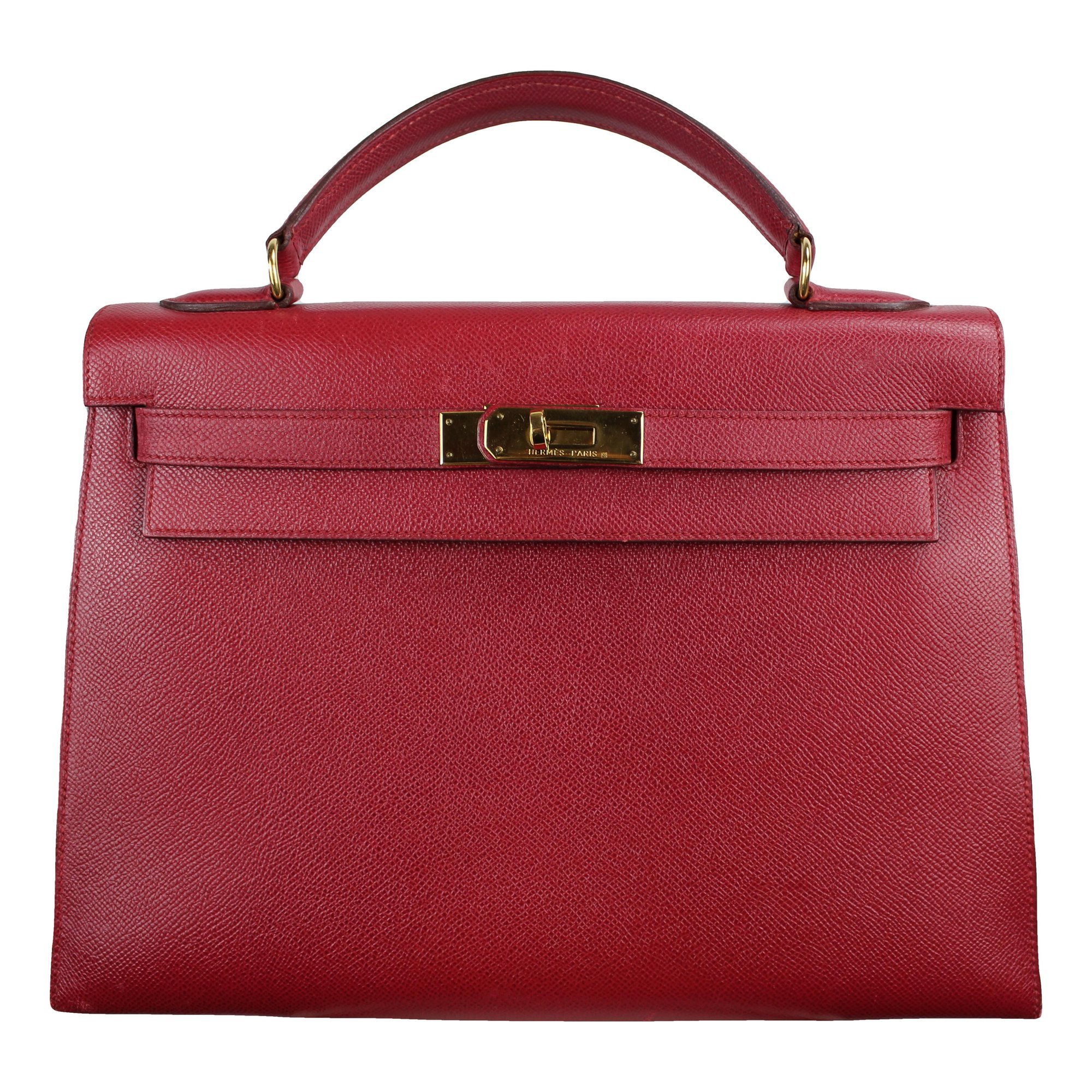 Kelly 32 leather handbag