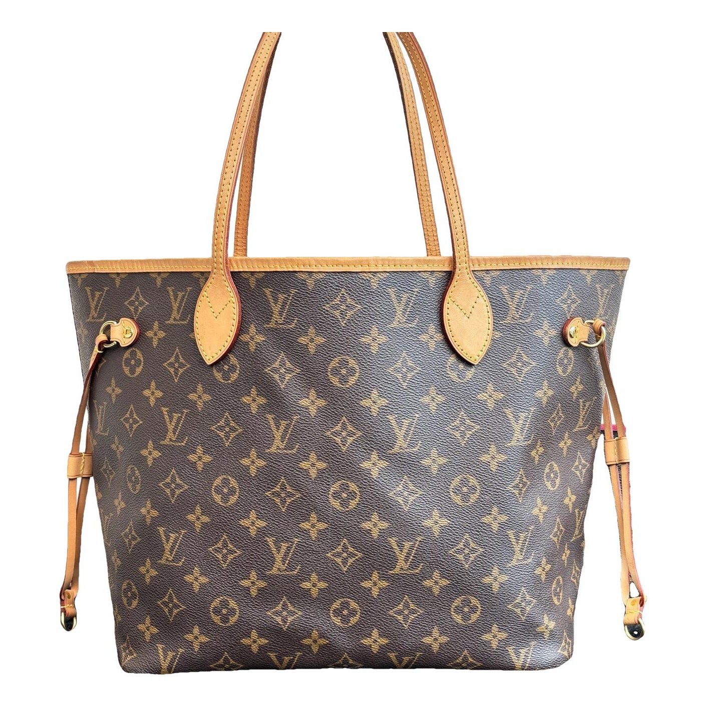 Neverfull leather handbag