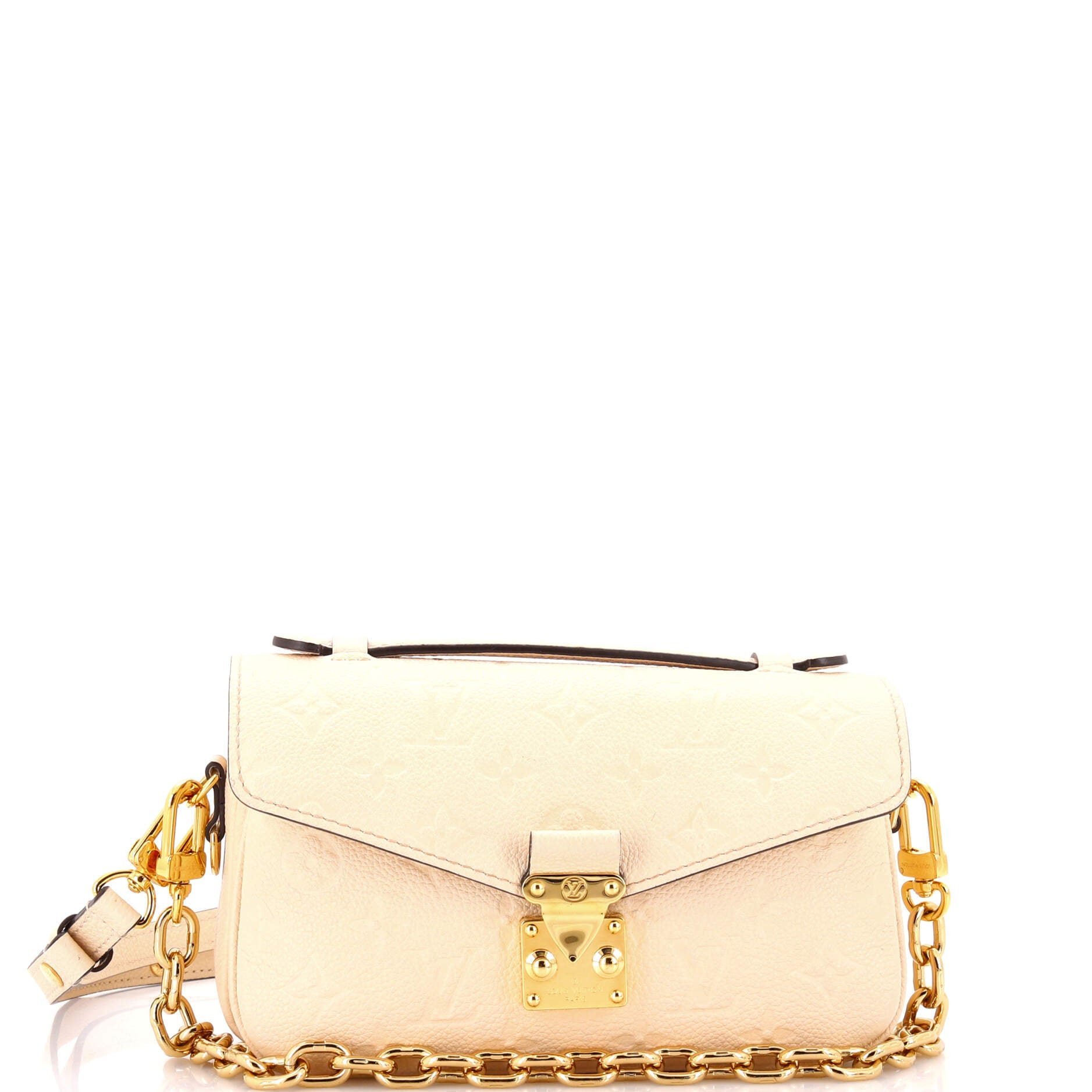 Louis Vuitton Pochette Metis Monogram Empreinte Leather East West