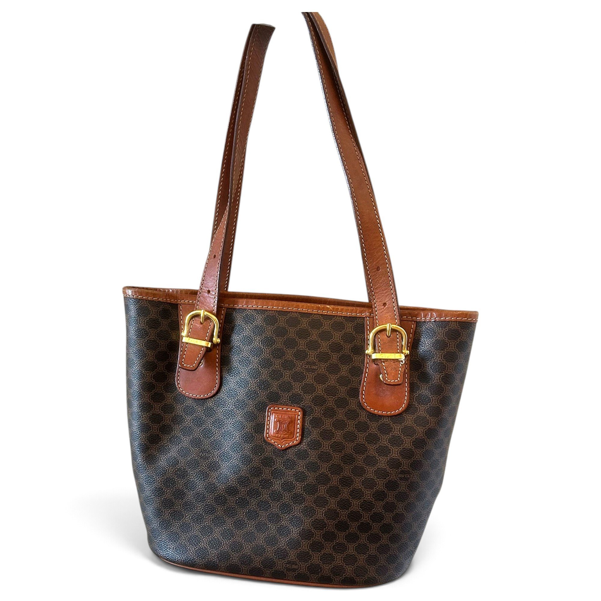Leather tote