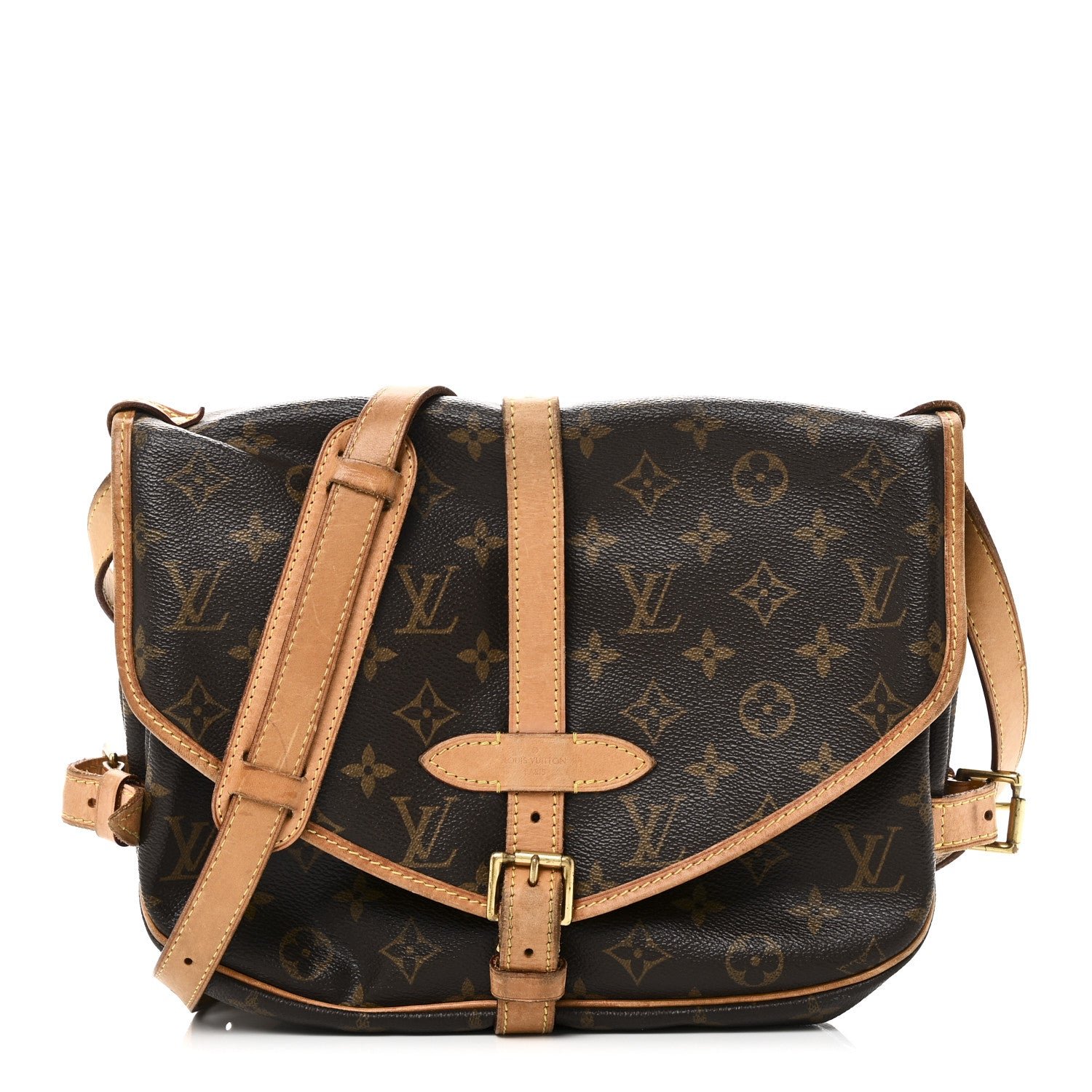 Louis Vuitton Louis Vuitton Monogram Saumur 30