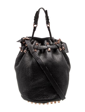 Leather Bucket Bag