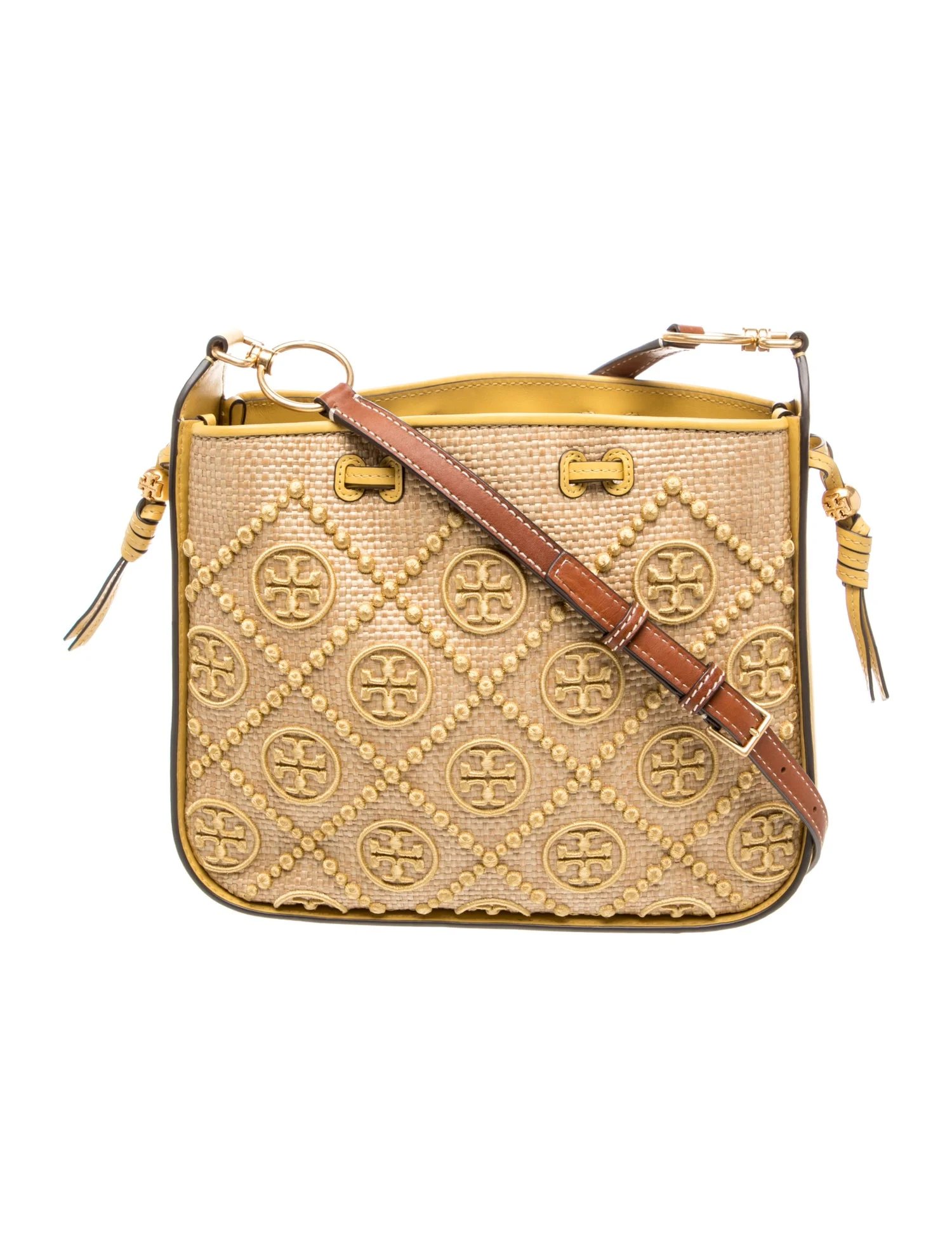 Tory Burch Straw Shoulder Bag