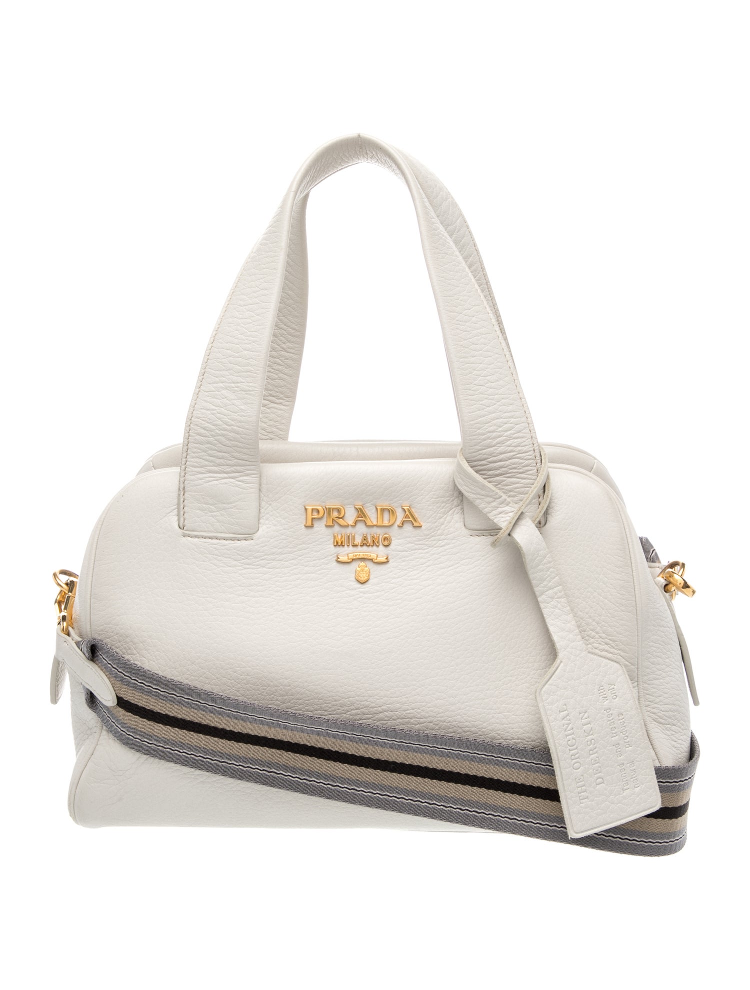 Cervo Leather Top Handle Bag
